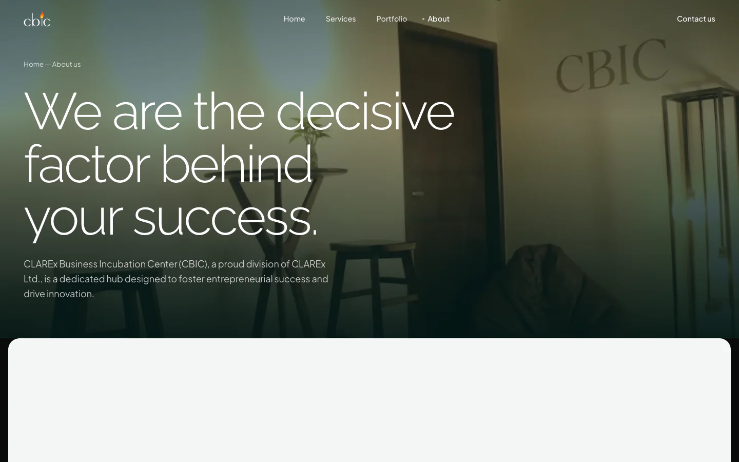 CBIC — CLAREx Business Incubation Center screenshot 4