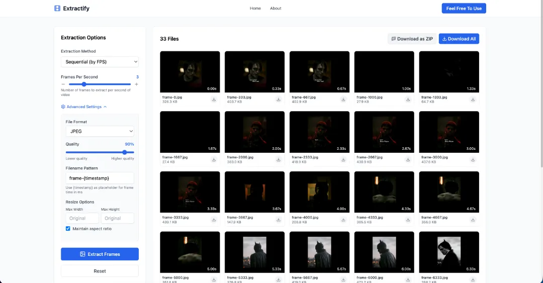 Extractify screenshot 2