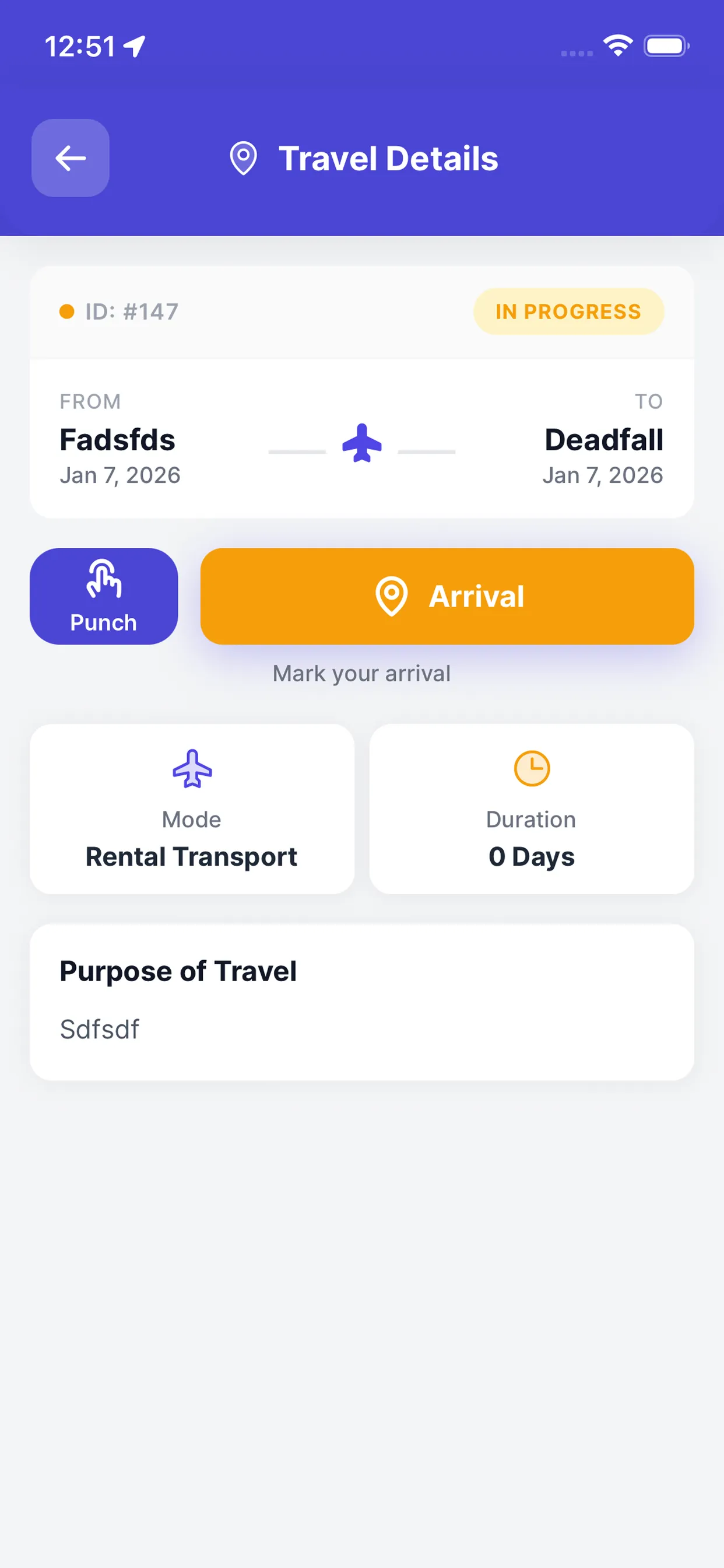 GME Service — Employee Management Mobile Application screenshot 7
