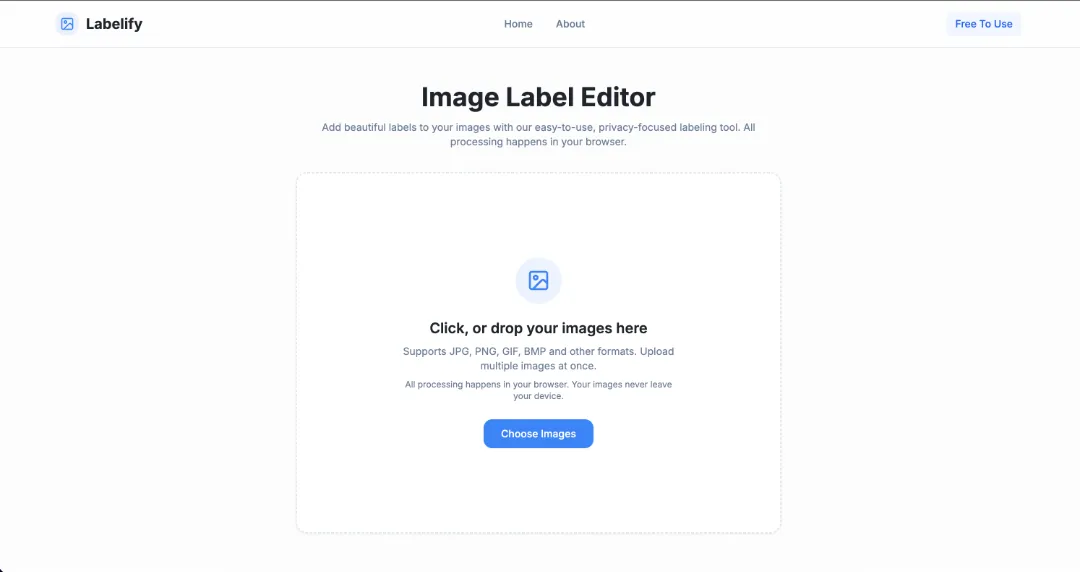 Labelify screenshot 1