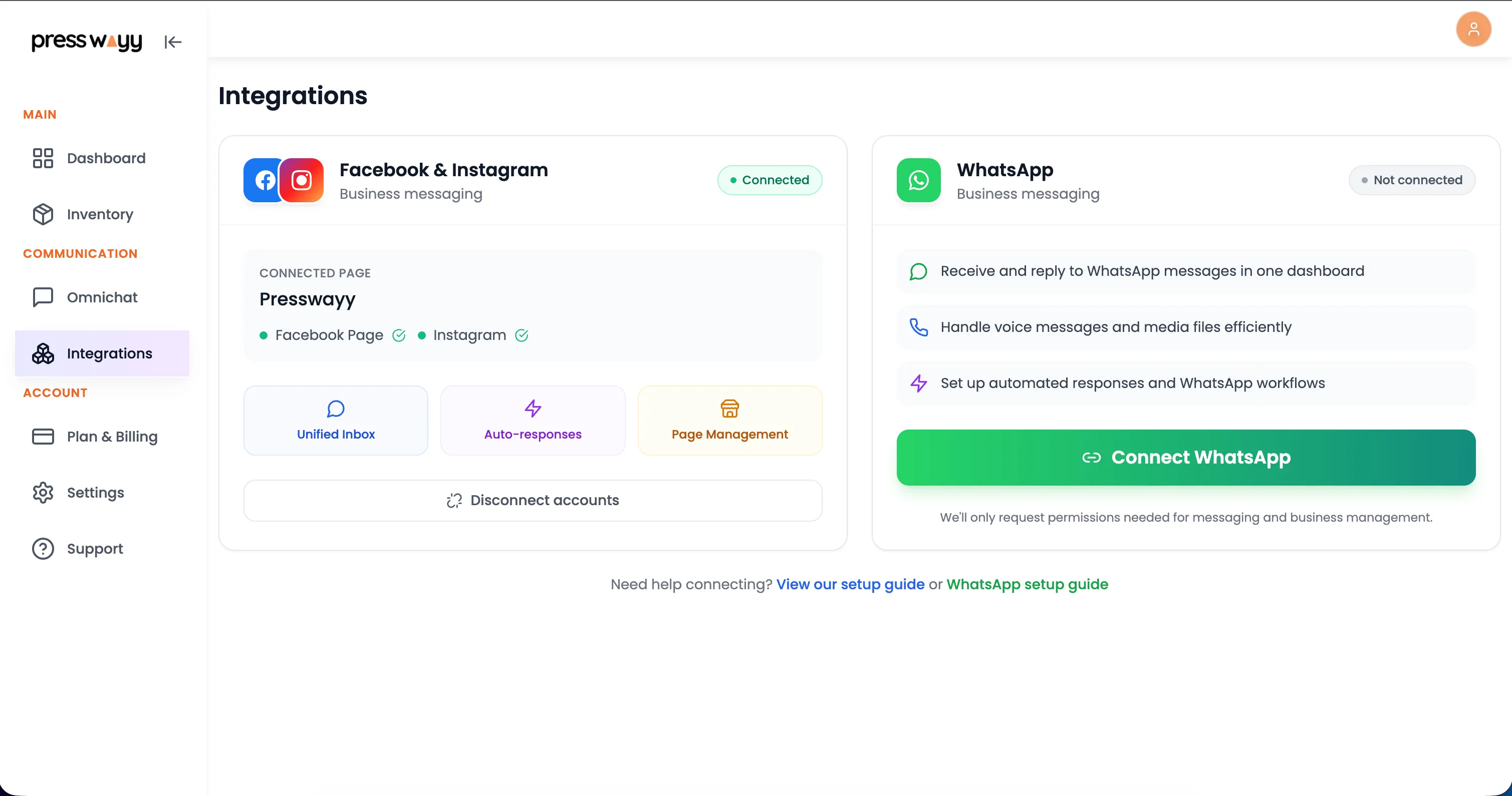 Presswayy — Web Application screenshot 4