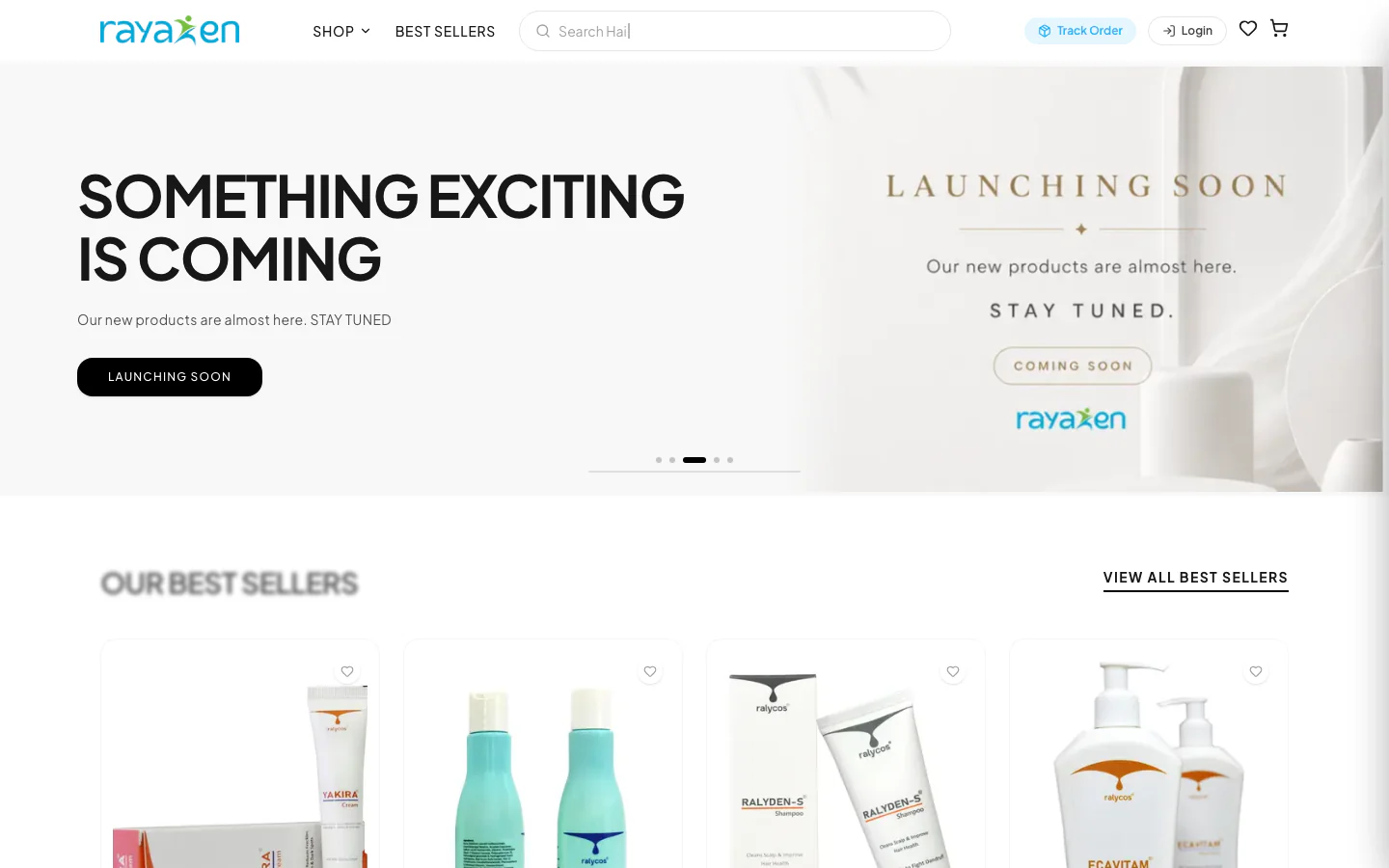 Rayazen — Skincare E-Commerce Platform